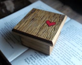 LIttle Woodburned Box - Faux Bois