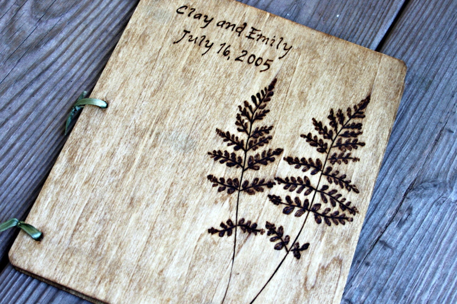 Wedding Guest Book Wedding Guestbook idea Rustic Wood Guest Etsy