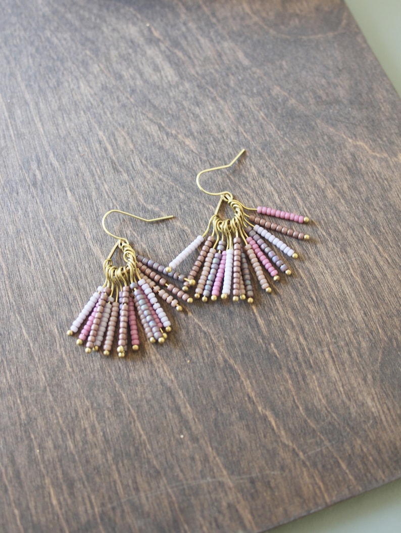 earrings, dangle earrings, brass earrings, trendy jewelry, stud earrings, minimalist, colorful jewelry, boho earrings, brass earrings, image 4