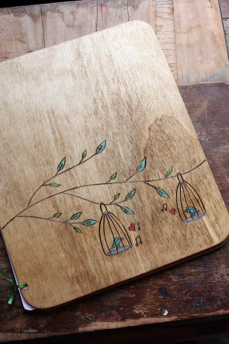 Custom Guest Book Wedding Guest Book Rustic Guestbook Wedding Gift Gift for Couple Wedding Guestbook Wedding Album Wood Guest Book
