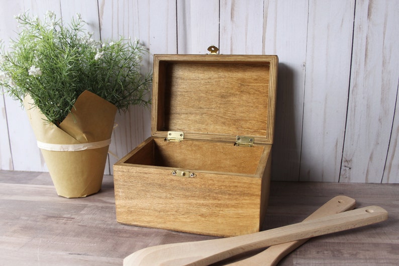 Recipe Box Family Recipe Box Wedding Gift Christmas Gift Etsy
