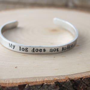 Stamped Bracelet, Adjustable cuff, Stocking Stuffer, Christmas Gift, Engraved Bracelet, Stamped Cuff Bracelet, aluminum cuff, gift for her
