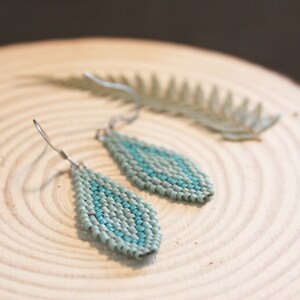 Perlen fransen ohrringe, perlen ohrringe, rocailles perlen ohrringe, baumeln ohrringe, perlen ohrringe, perlen ohrringe, hand gewebte ohrringe