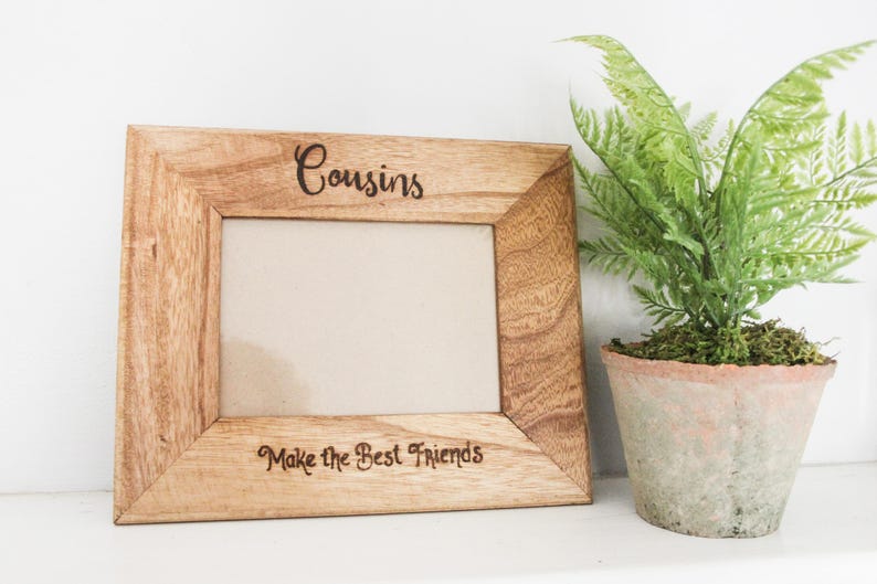 Cousins Make the Best Friends Picture Frame Photo Frame Etsy