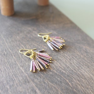 earrings, dangle earrings, brass earrings, trendy jewelry, stud earrings, minimalist, colorful jewelry, boho earrings, brass earrings, image 3