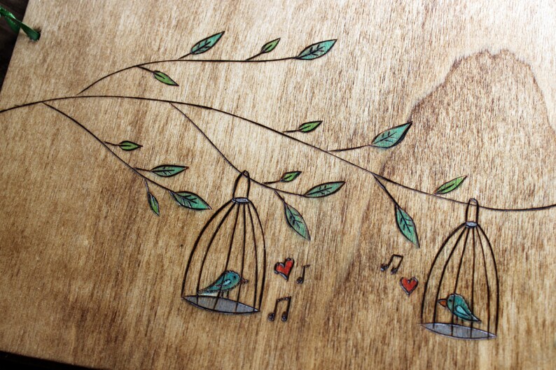 Custom Guest Book Wedding Guest Book Rustic Guestbook Wedding Gift Gift for Couple Wedding Guestbook Wedding Album Wood Guest Book