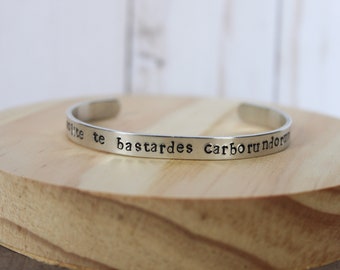 Stamped Bracelet, Adjustable cuff, Stocking Stuffer, Christmas Gift, Engraved Bracelet, Stamped Cuff Bracelet, aluminum cuff, gift for her