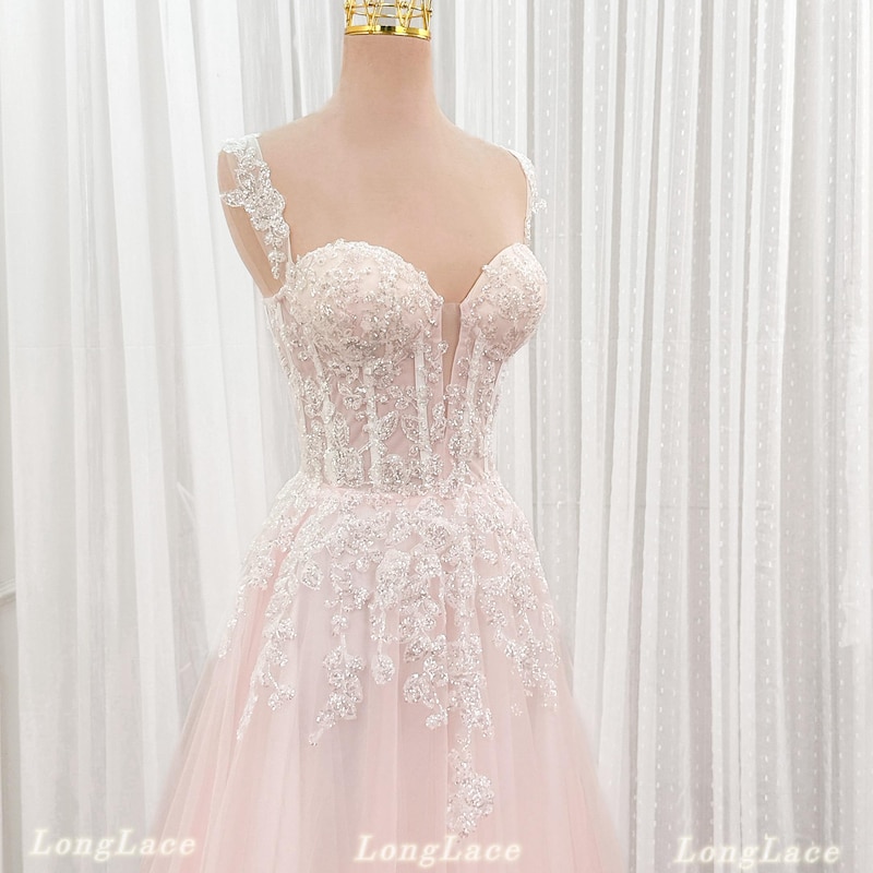 Ginna Blush Evening Dress
