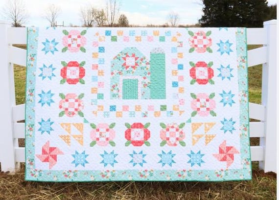 PATTERN MEADOWLAND Barn QUILT pattern