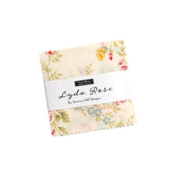 MINI CHARM PACK  2.5"  Lyda Rose English Country by Moda