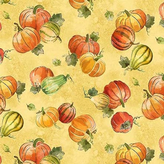 Clearance FABRIC PUMPKINS and GOURDS Pumpkin Farm
