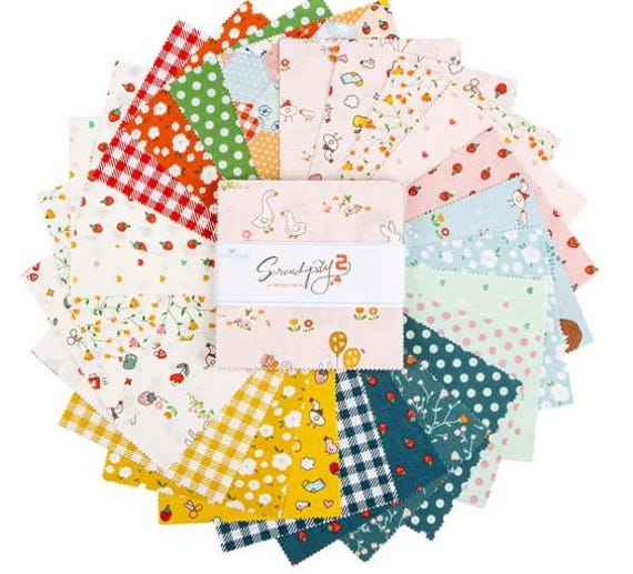 CHARM PACK  5"  Serendipity 2 for Easter