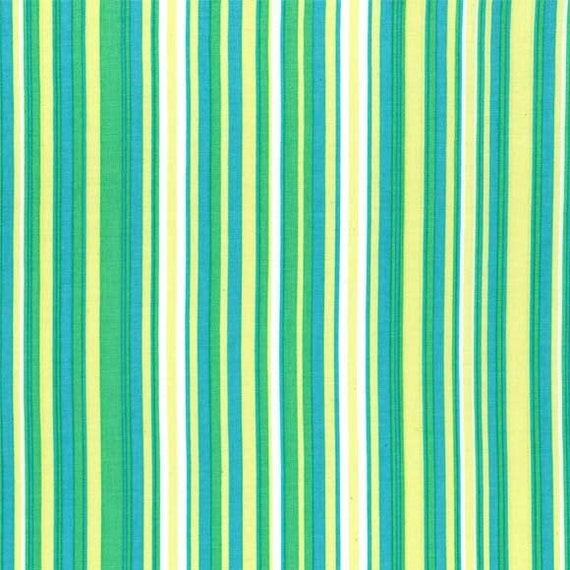 Clearance FABRIC SPRINGTIME STRIPES by Michael Miller