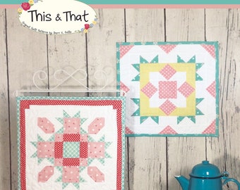 PATTERN BARN BLOCKS March April Mini Quilt Blocks