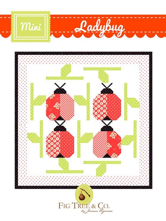 PATTERN Mini LADYBUG for Spring by Fig Tree