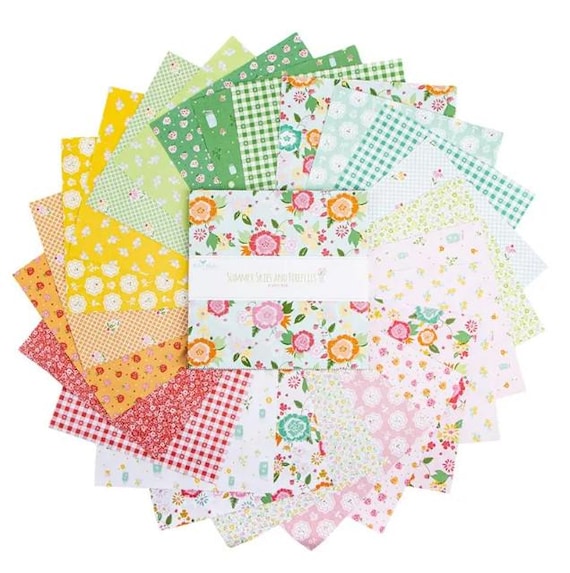 Summer Skies and Fireflies  5" CHARM Pack by Riley Blake