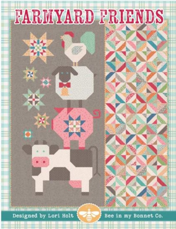 BOOK Pattern FARMYARD FRIENDS by Lori Holt