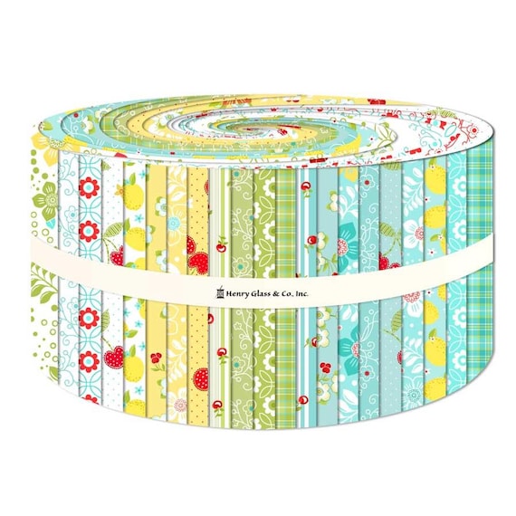 FABRIC JELLY ROLL Jubilee Henry Glass