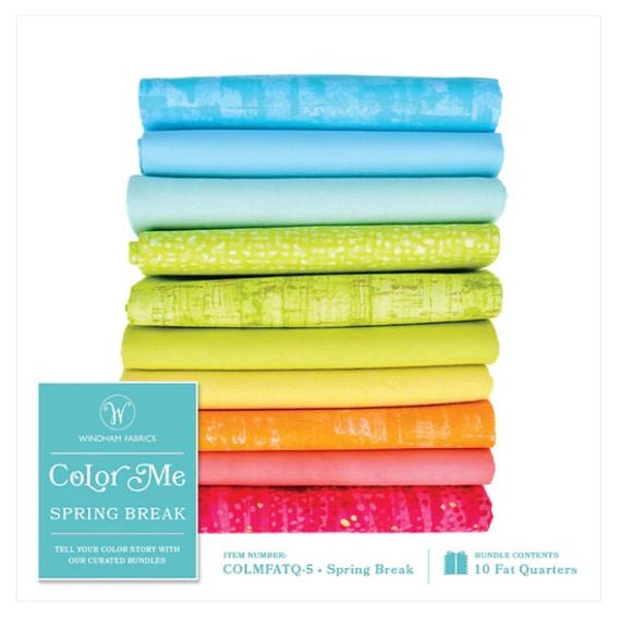 Fabric FAT QUARTER BUNDLE Our Choice Solids and Textured Solids