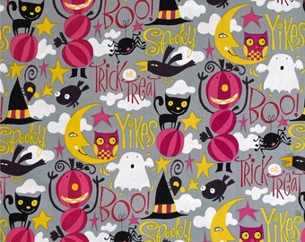 FABRIC HALLOWEEN VAMPIRE Boo by Free Spirit Fabrics   We combine shipping