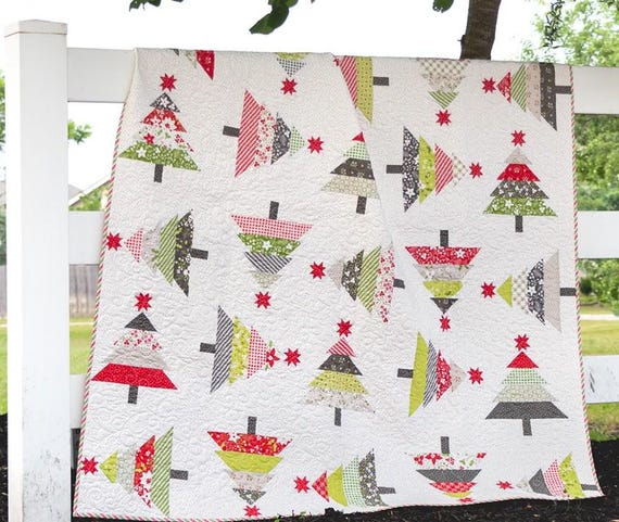 PATTERN Wooded Whimsy CHRISTMAS TREE Quilt