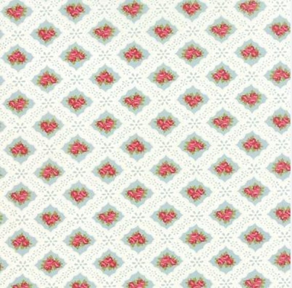 Clearance FABRIC Romantic VICTORIAN Dainty Floral Ambleside Moda     We combine shipping