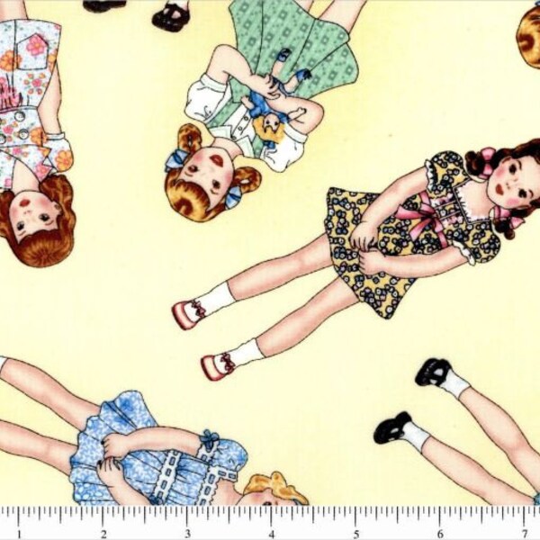 Clearance FABRIC PAPER DOLLS by Timeless Treasures