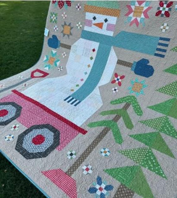 PATTERN The Quilted SNOWMAN by Lori Holt