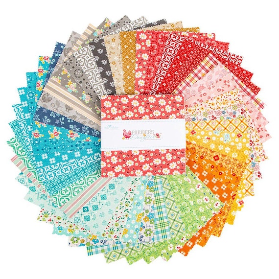 CHARM PACK  5"  Farmer's Daughter by Lori Holt