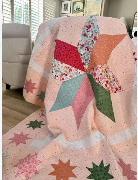 PATTERN PRIMROSE STAR Quilt Pattern