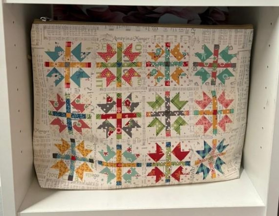 QUILT BAG LARGE Christmas Lori Holt Project Storage bag   We combine shipping