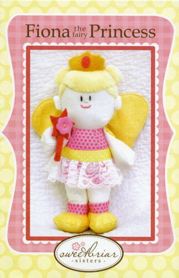 Clearance Fairy PRINCESS PATTERN Lil Girls FIONA the doll