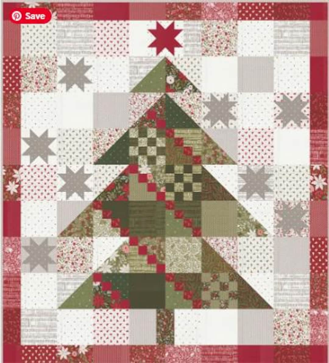 Yule Pattern PATTERN YULE TREE Christmas Tree Quilt - Etsy