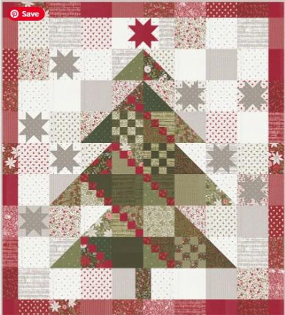 PATTERN YULE TREE Christmas Tree Quilt