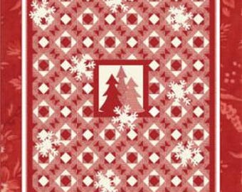 Clearance PATTERN PEPPERMINT CANDY Courtepointe de Noël avec des modèles pleine grandeur