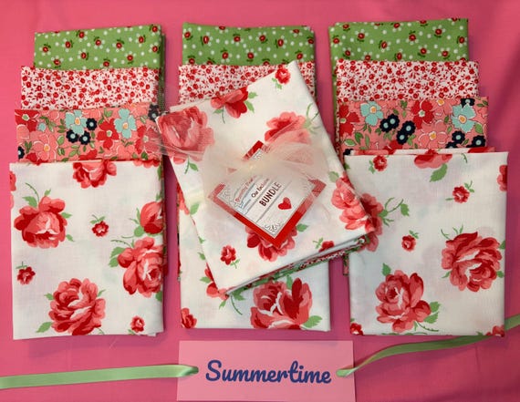 Our Exclusive FAT QUARTER bundle SUMMERTIME