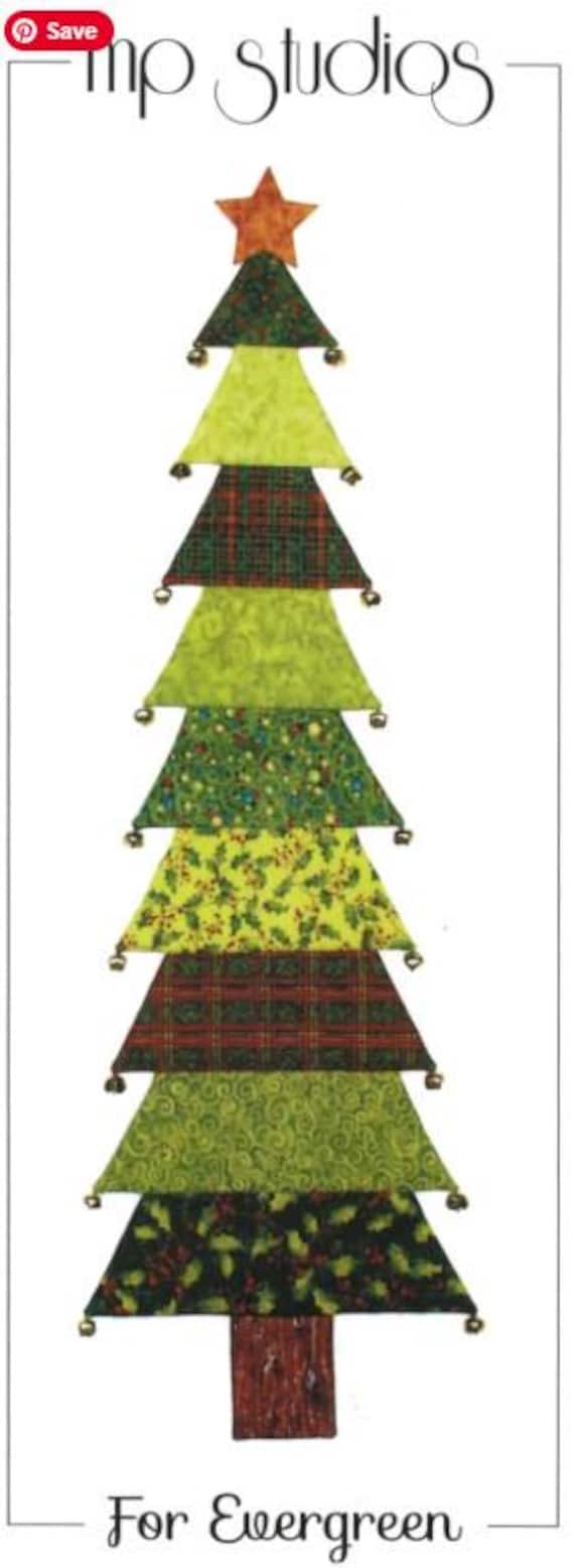 PATTERN CHRISTMAS Tree For EVERGREEN Scrap Friendly