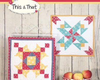 PATTERN BARN BLOCKS May and June Mini Quilt Blocks