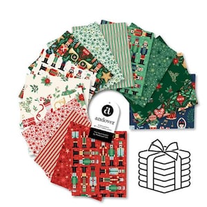 FAT QUARTER Bundle from UK Christmas The Nutcracker