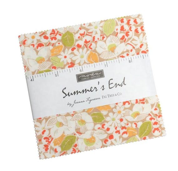 FABRIC CHARM PACK Summer's End 5" Squares by Moda