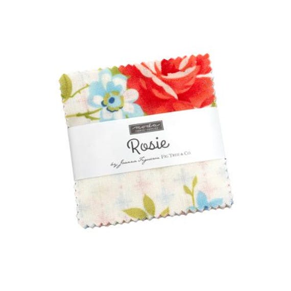 MINI CHARM PACK  2.5"  Rosie Cottage Core by Moda