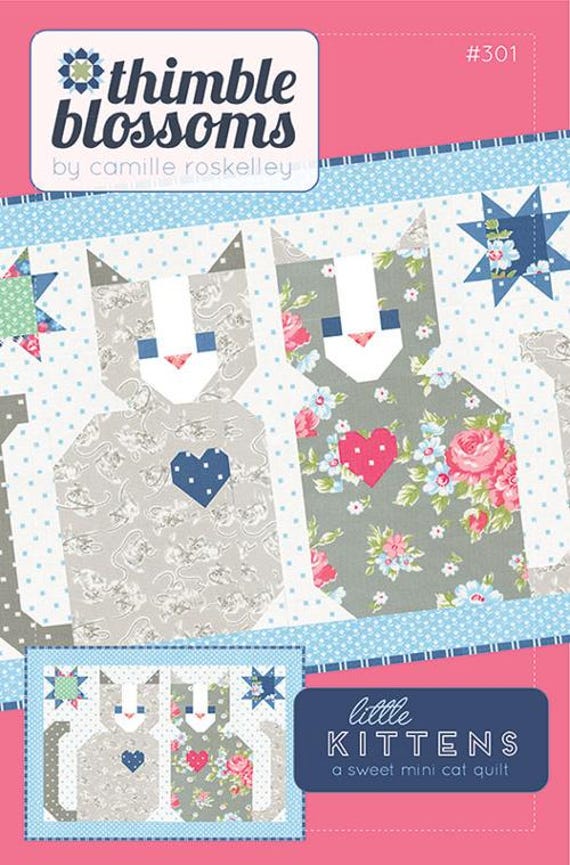 PATTERN HERE KITTY Kitty Kitten Quilt