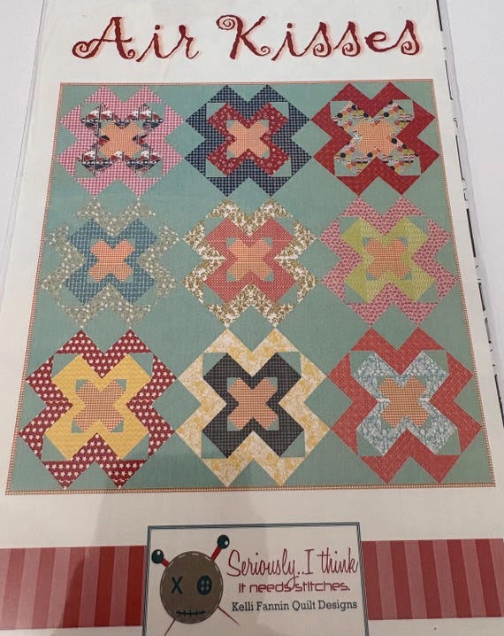 Clearance PATTERN AIR KISSES Quilt