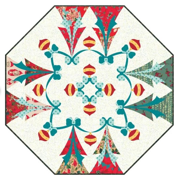 PATTERN Vintage HOLIDAY Quick Applique QUILT