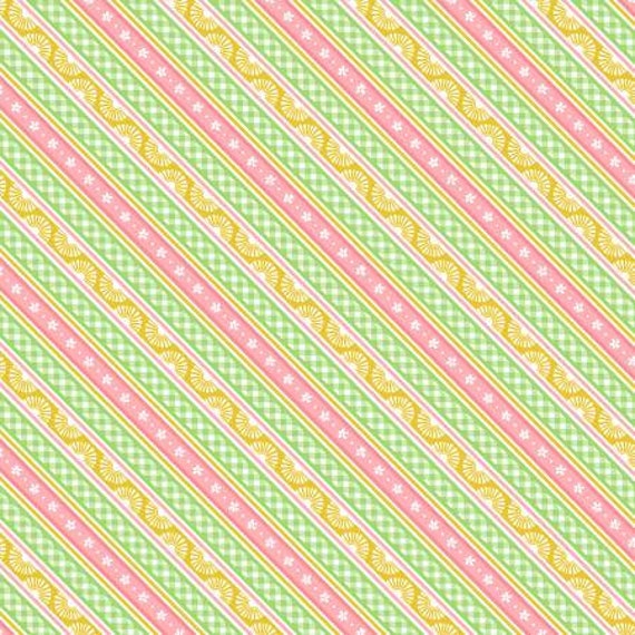 Clearance FABRIC Spring Adventure Time by Wilmington Prints    We combine shipping