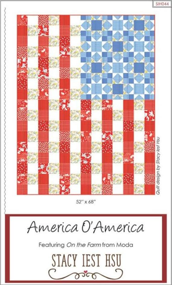 PATTERN America O' America quilt