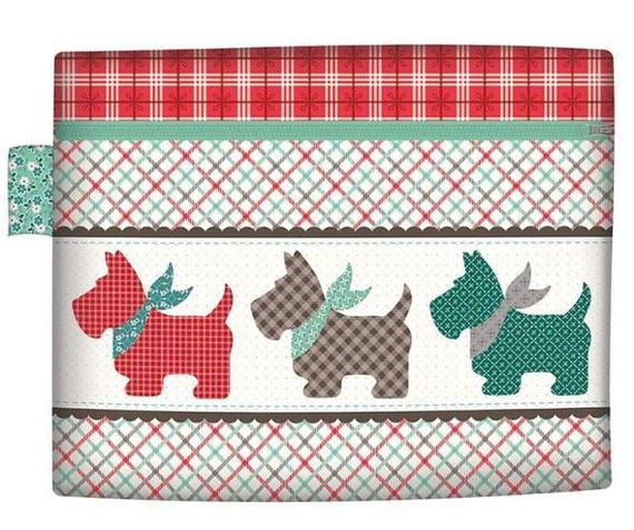 FABRIC to Sew Zippy Bags set of 8 different bags to make  Riley Blake