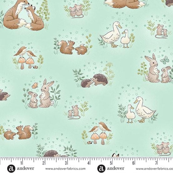 FABRIC EASTER Little Ones Animal Hugs from Britain UK