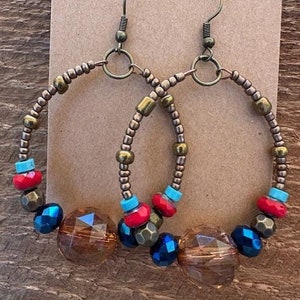 BoHo Dangle Hoops