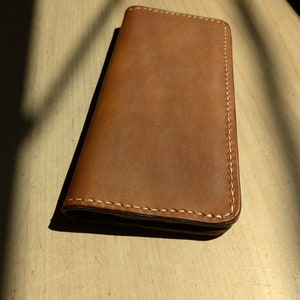 Leather Long Wallet